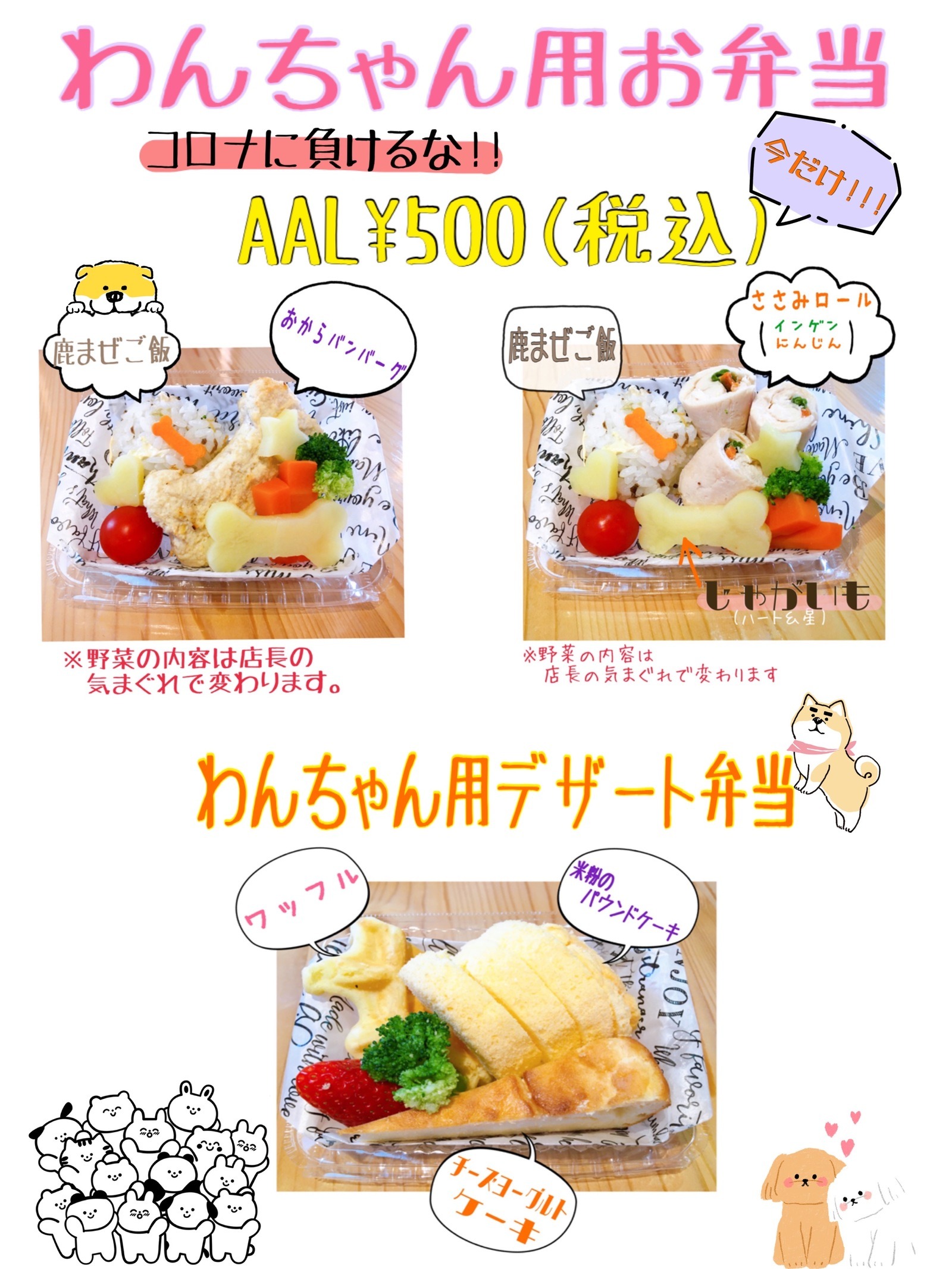 わんちゃん用お弁当